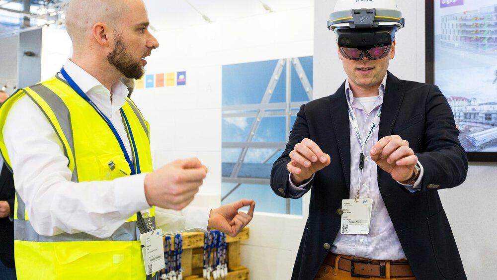 Exhibitors at digitalBAU