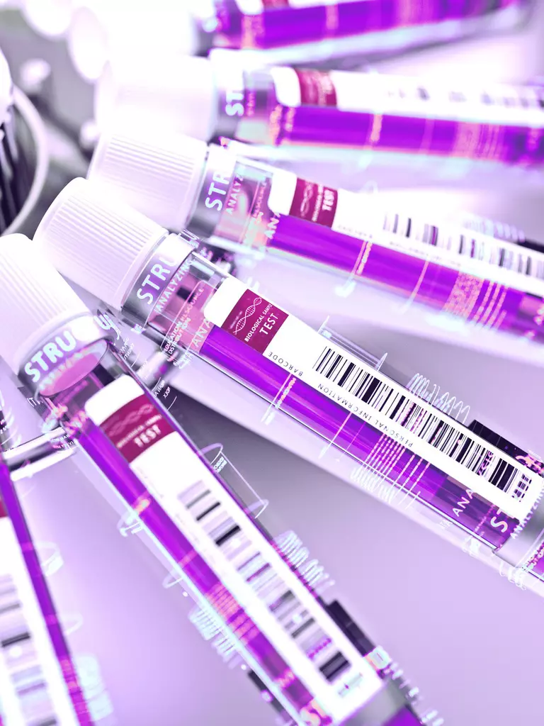 Analysis with biological test equipment
