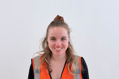 Foto von der BAU Botschafterin Dr. Lena-Marie Pätzmann.