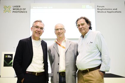 Three speakers will take the stage at the “Biophotonics and Medical Applications” forum at Laser World of Photonics