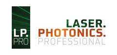 Logo with LP.PRO on a dark green background. Next to it is the lettering 
