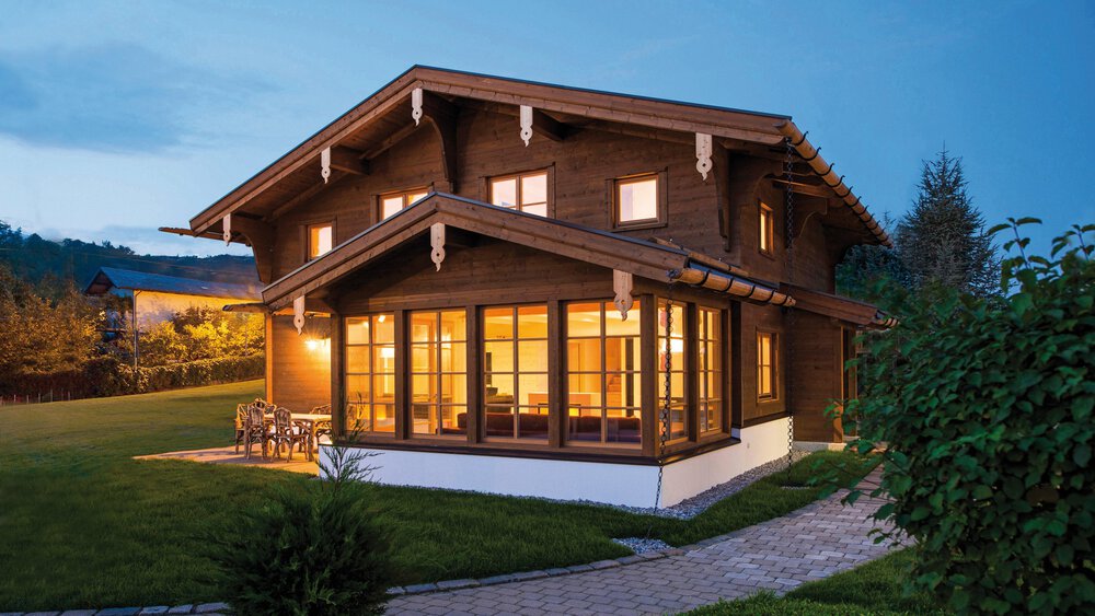 Außenansicht Musterhaus Rubner Haus GmbH