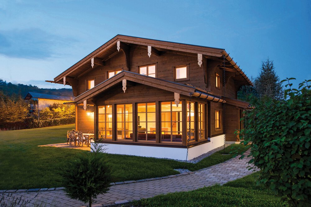 Außenansicht Musterhaus Rubner Haus GmbH