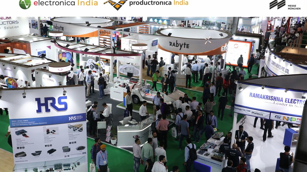 electronica India, productronica India and SEMICON India 2024