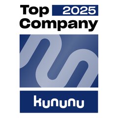 Auf dem Foto ist das Top Company kununu Badge 2025 für die Messe München.