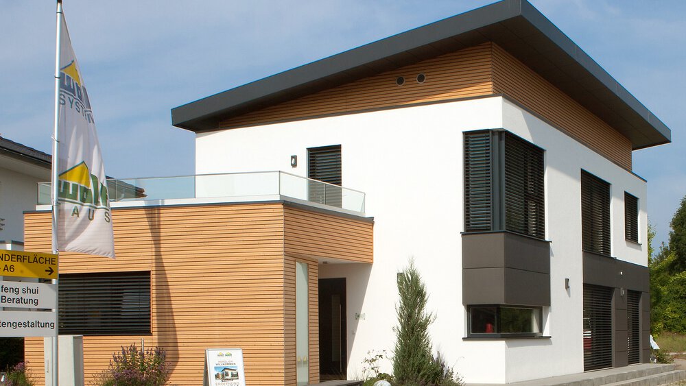 Außenansicht Musterhaus von Wolf System GmbH 