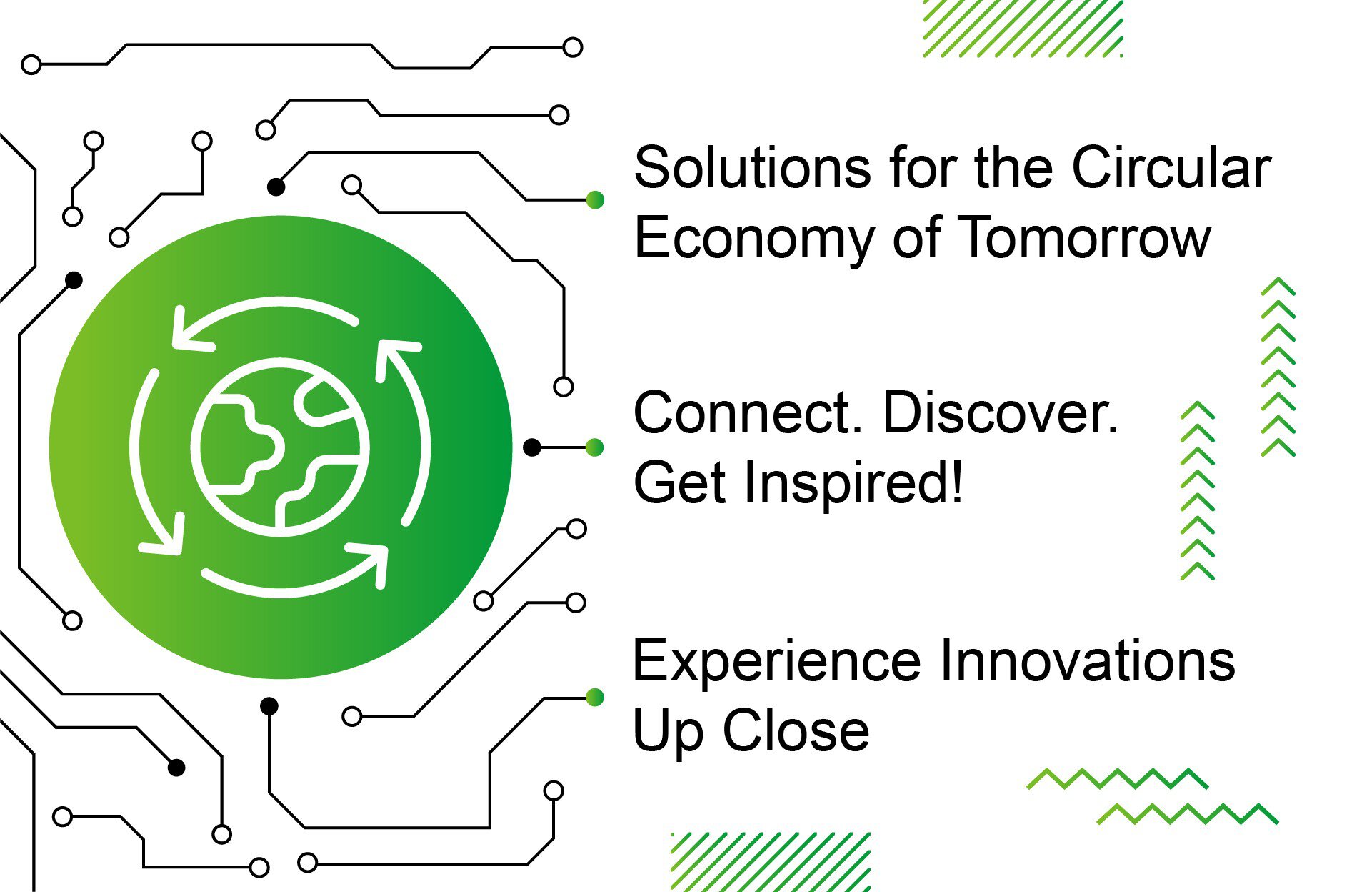 Mindmap with reasons to visit the IFAT Munich Startup Area
