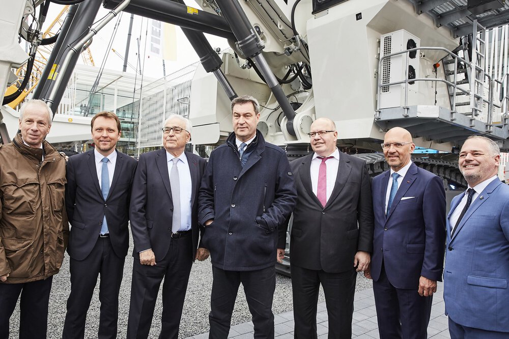 Politicians at bauma