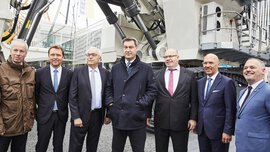 Politicians at bauma