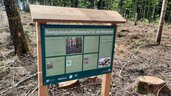 Signage for the Red Oak Seed Reserve for the Future