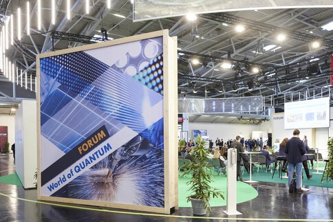 Exhibition hall with a 