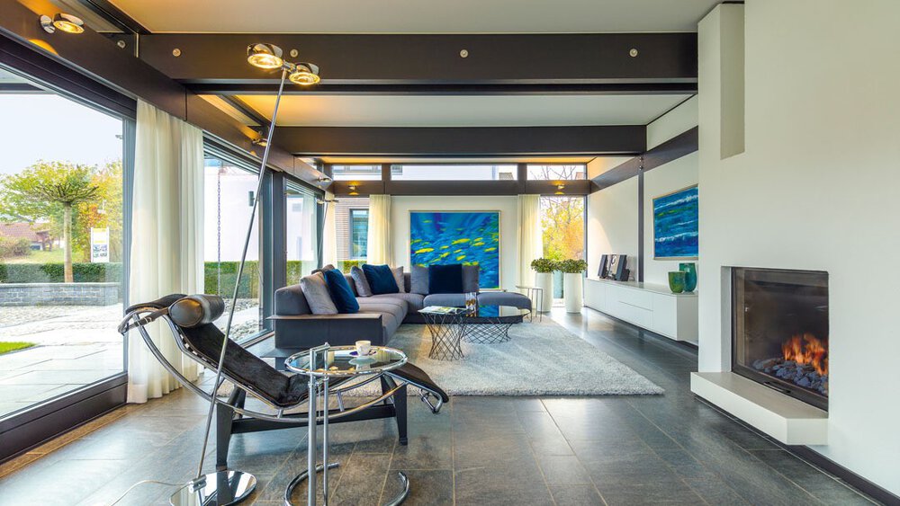 Wohnbereich Musterhaus HUF HAUS GmbH & Co. KG 