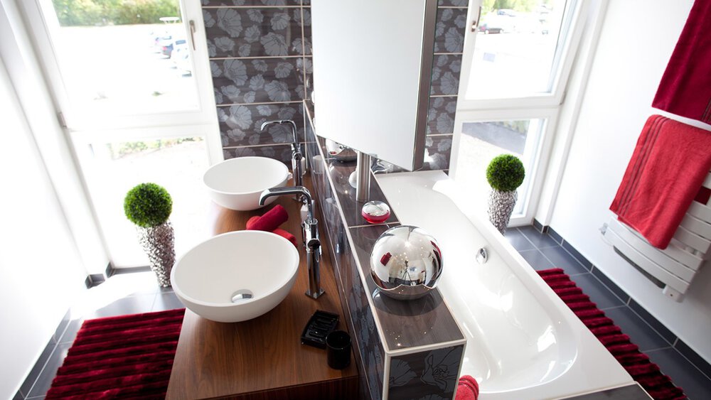 Badezimmer Musterhaus ELK Haus GmbH