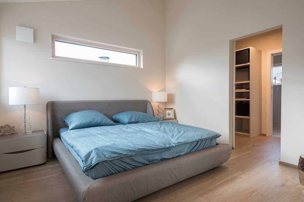 Schlafzimmer Musterhaus von Griffnerhaus GmbH