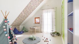 Kinderzimmer Musterhaus Aumer Massivhaus 