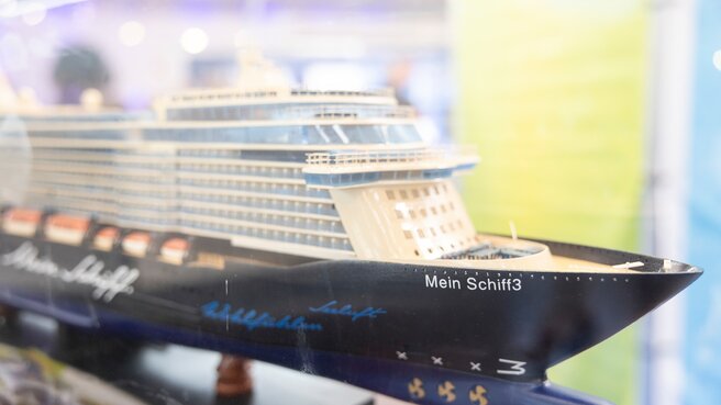 Picture of a model ship