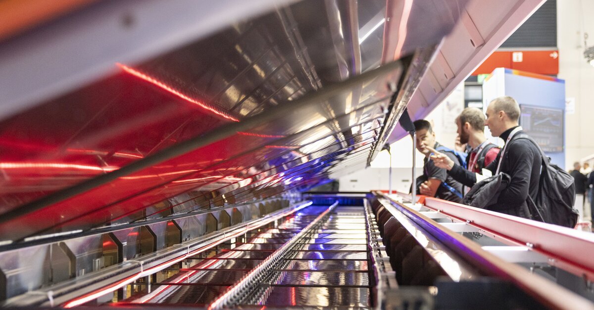 Future Packaging Live-Produktionslinie