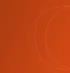 Orange-colored background with abstract bright circles