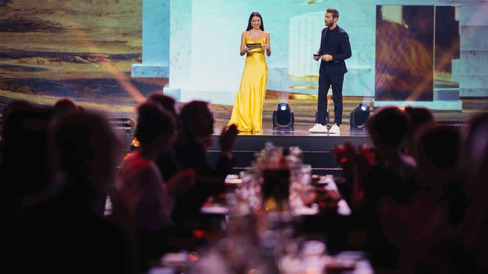 Rebecca Mir und Christian Düren