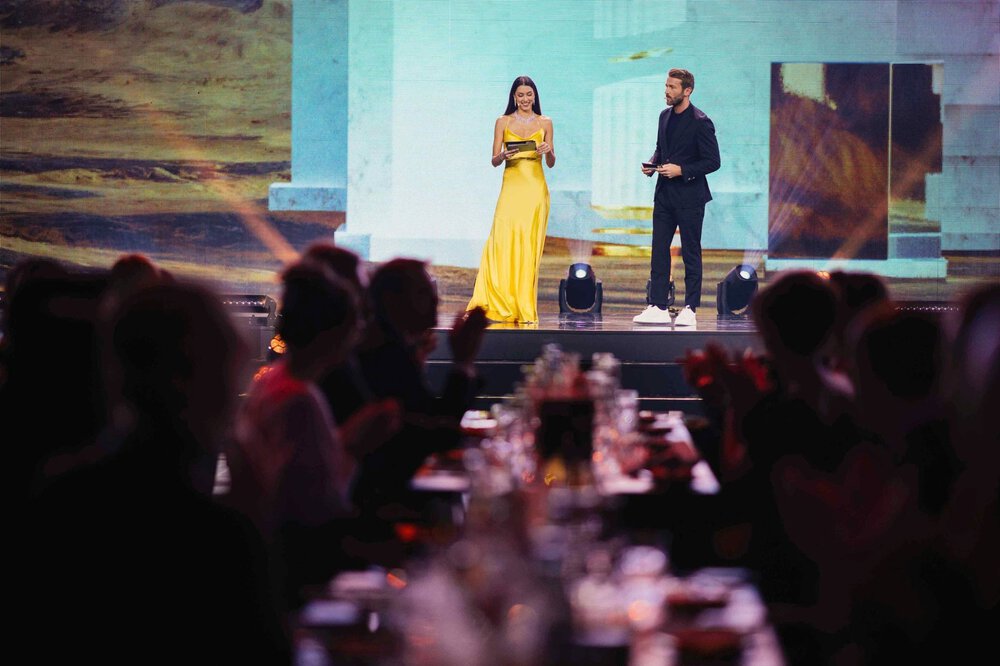 Rebecca Mir and Christian Düren