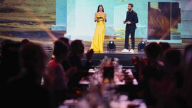 Rebecca Mir and Christian Düren