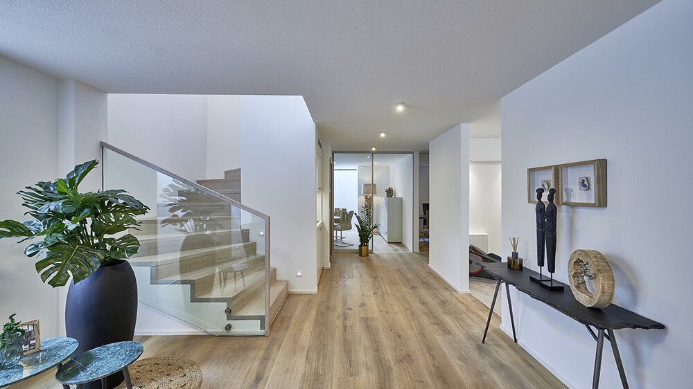 Keller Wohnen Musterhaus CLARON von KAMPA GmbH 