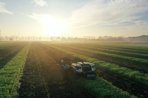 Field robots rely on machine vision