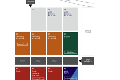 Fairgrounds map of f.re.e 2026