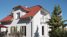 Außenansicht Musterhaus von MVS Ziegelbau GmbH