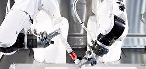 Robotics and automation specialists are supporting the fight against the corona pandemic 2ith innovative approaches. Robots help to carry out corona tests.