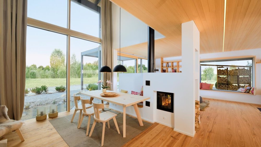 Essbereich Musterhaus Floor BAUFRITZ GmbH & Co. 