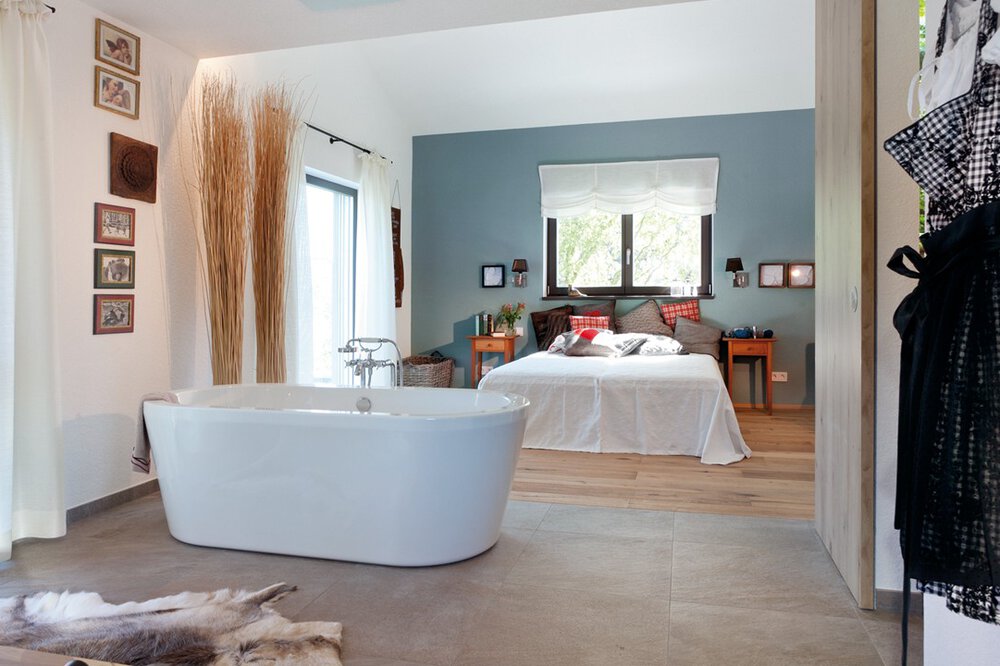 Badezimmer Musterhaus SchwörerHaus KG