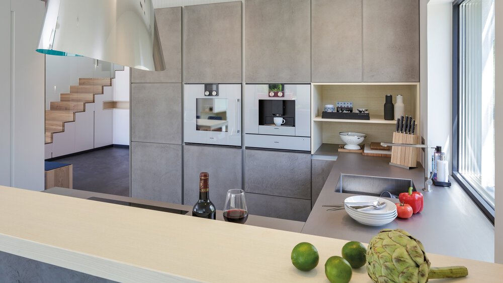 Küche Musterhaus LUXHAUS 
