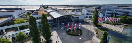 Eingang West Messe München