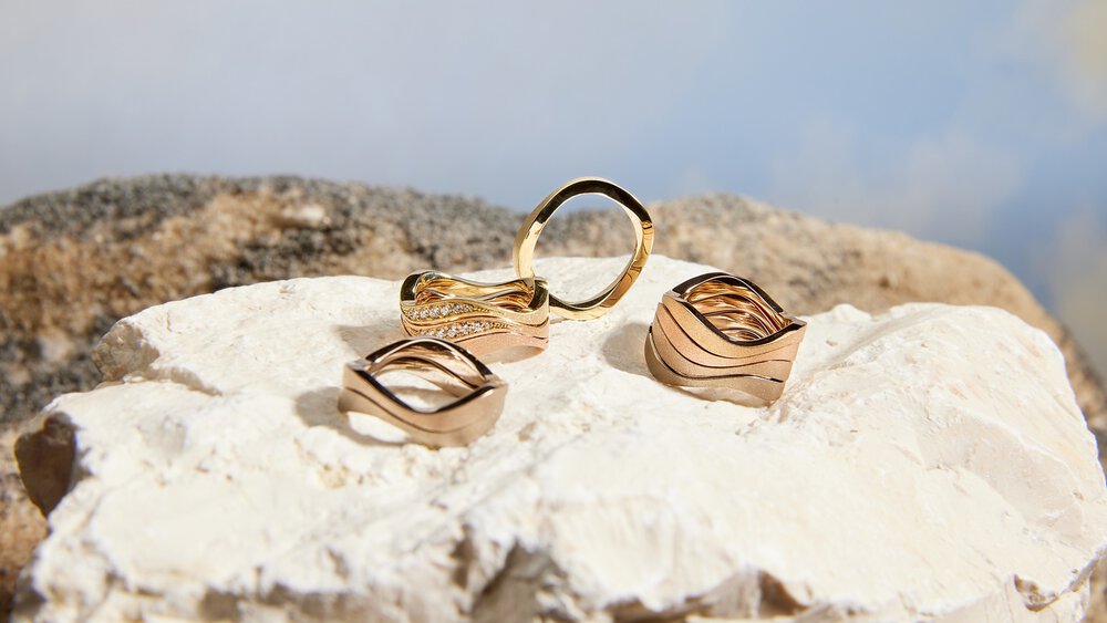 Designer Of The Year: Schmuckringe Spiel Der Gezeiten, Annelie Fröhling