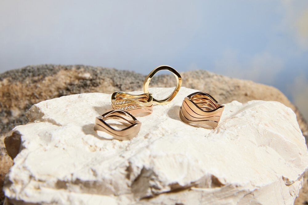 Designer Of The Year: Schmuckringe Spiel Der Gezeiten, Annelie Fröhling
