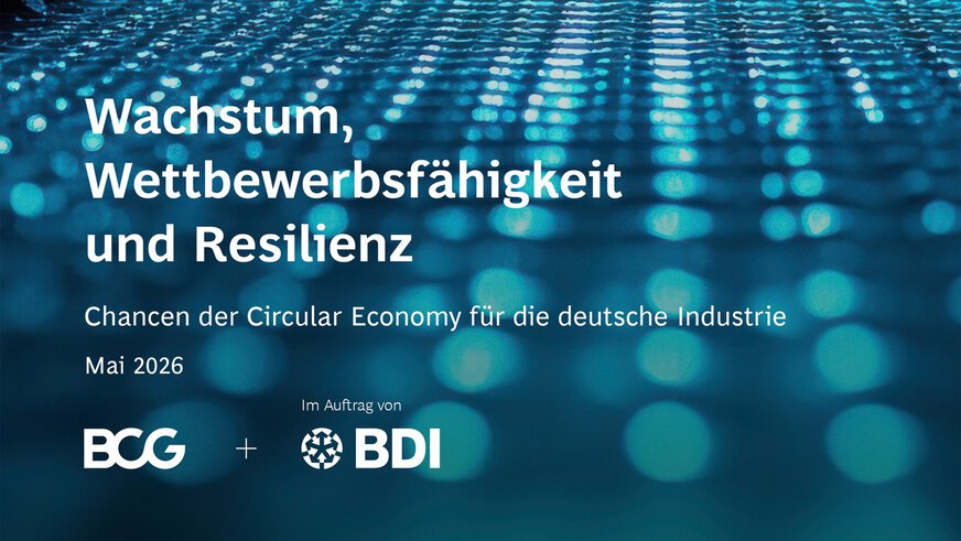 Titelseite der BDI-Studie zu Kreislaufwirtschaft
