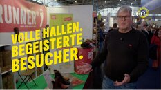 Thumbnail: Volle Hallen. Begeisterte Besucher.