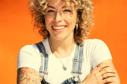 Foto von der BAU Botschafterin Gerda Söhngen.