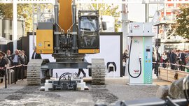 Klimaneutralität ist eines der Leitthemen der bauma 2025