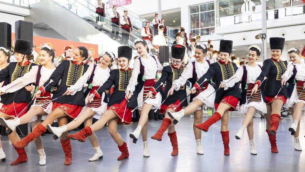 The partner country Croatia presented traditional dances and music at the opening of f.re.e