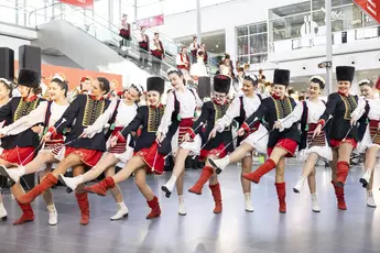 The partner country Croatia presented traditional dances and music at the opening of f.re.e