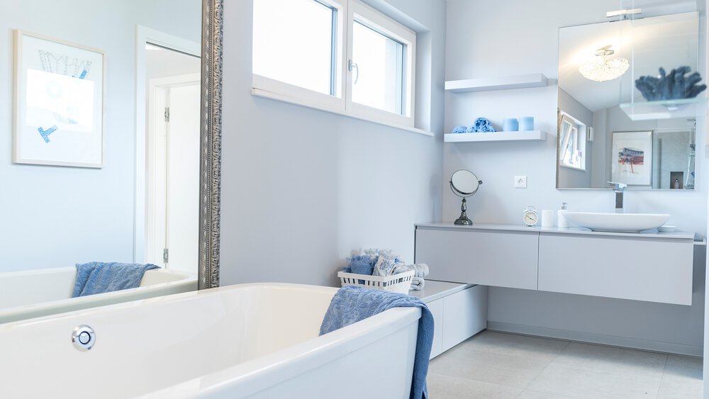 Badezimmer Musterhaus Griffnerhaus GmbH