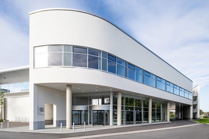 Panoramic view of the Messe München Conference Center Nord