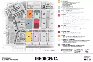 Fairground map of INHORGENTA