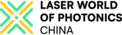 Logo of Laser World of Photonics China, with a stylized turquoise-yellow X with a dot in the middle.