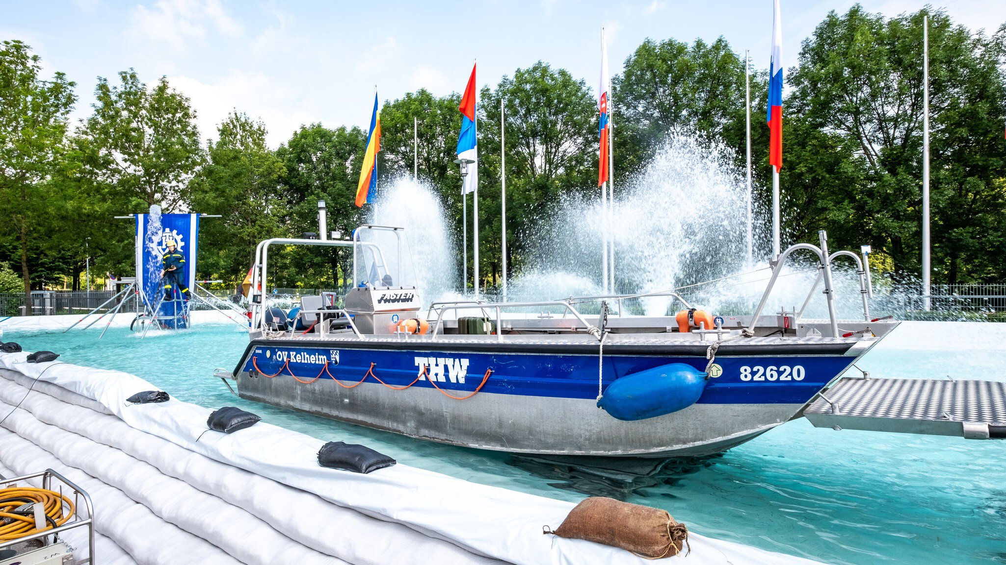 IFAT 2018 - Ausstellungsbereich Wasserbau	