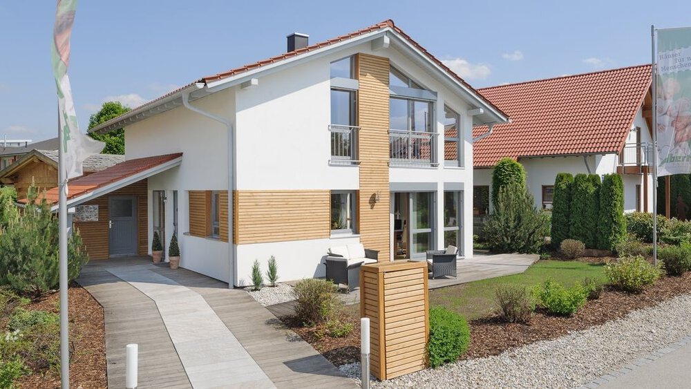 Außenansicht Musterhaus Albert-Haus