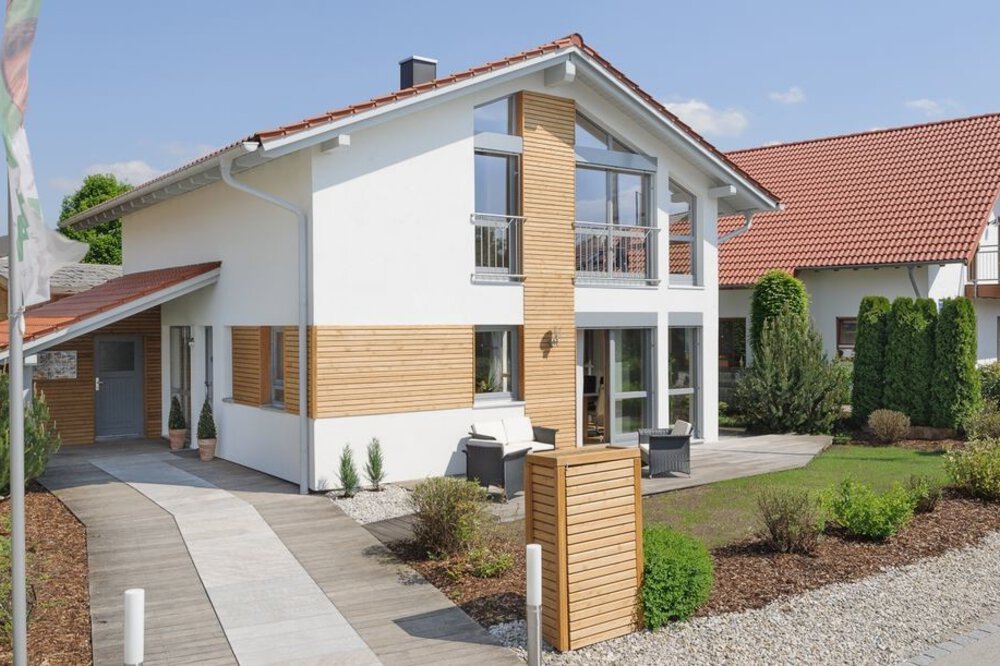 Außenansicht Musterhaus Albert-Haus
