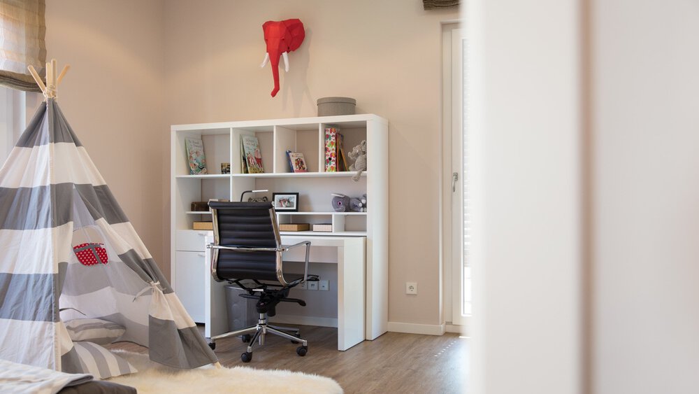 Kinderzimmer Musterhaus von OKAL Haus GmbH 